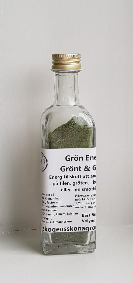 Grön Energi, med nässlor. 100 ml