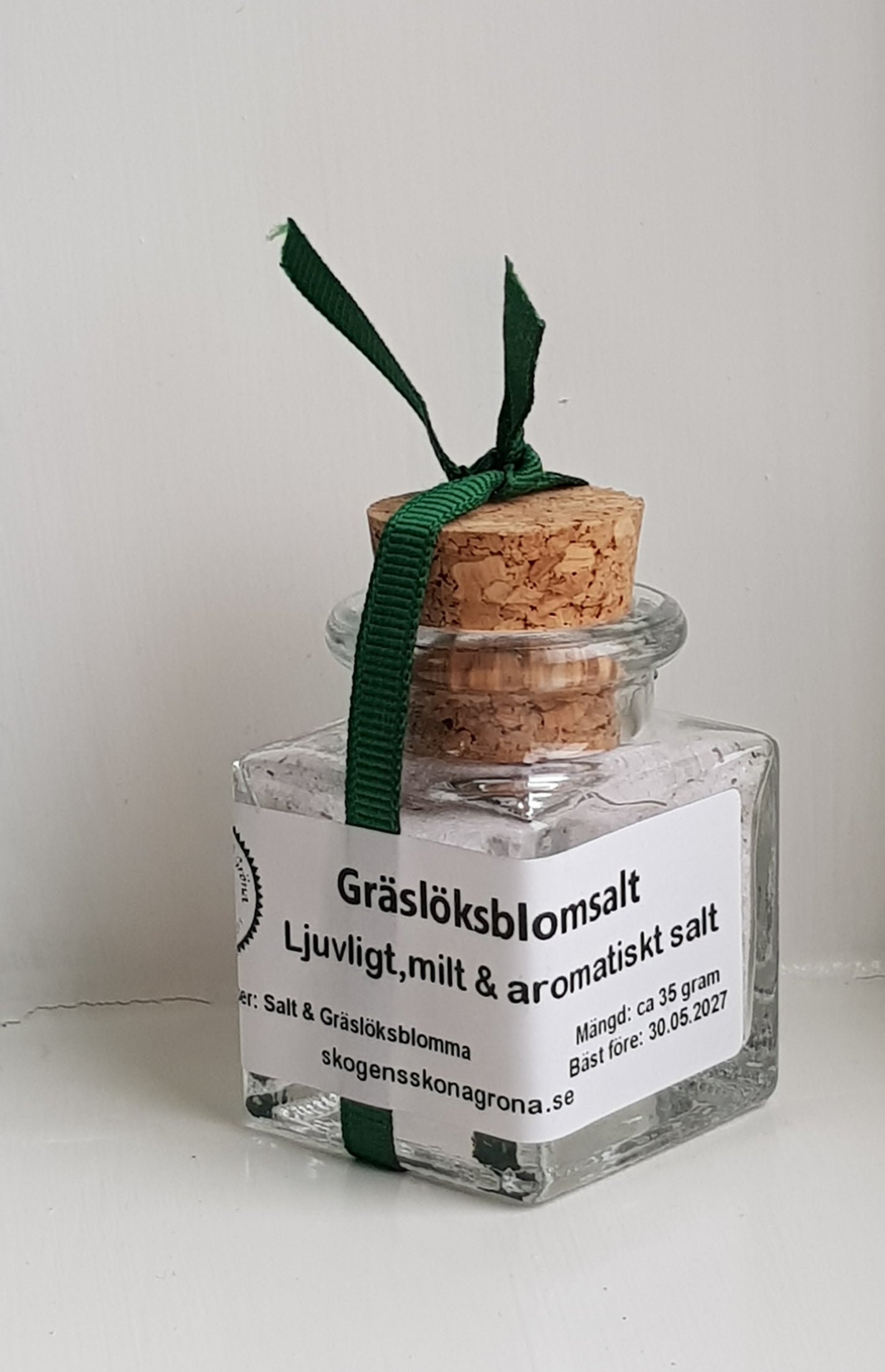 Gräslökblomsalt.