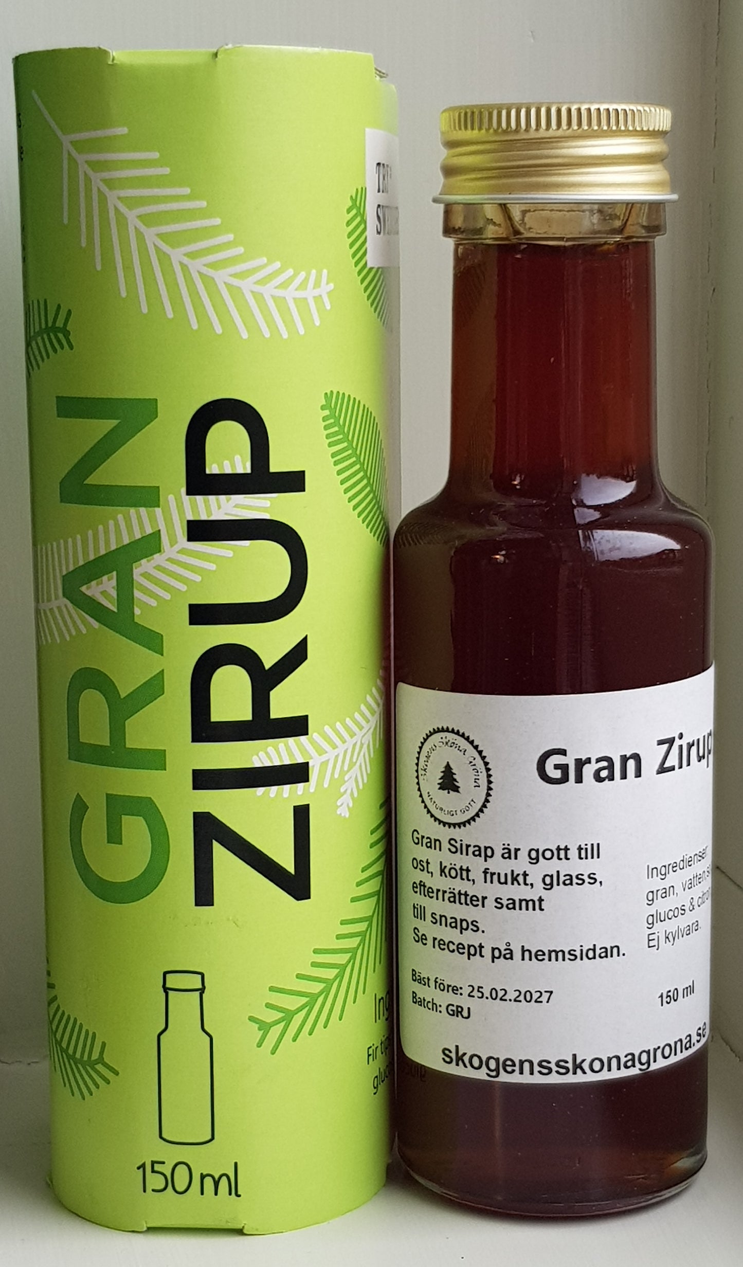 Gran Zirup Flaska 150 ml