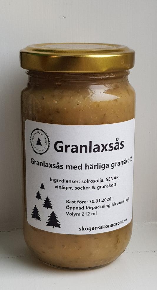 Granlaxsåsen med granskott 212 ml
