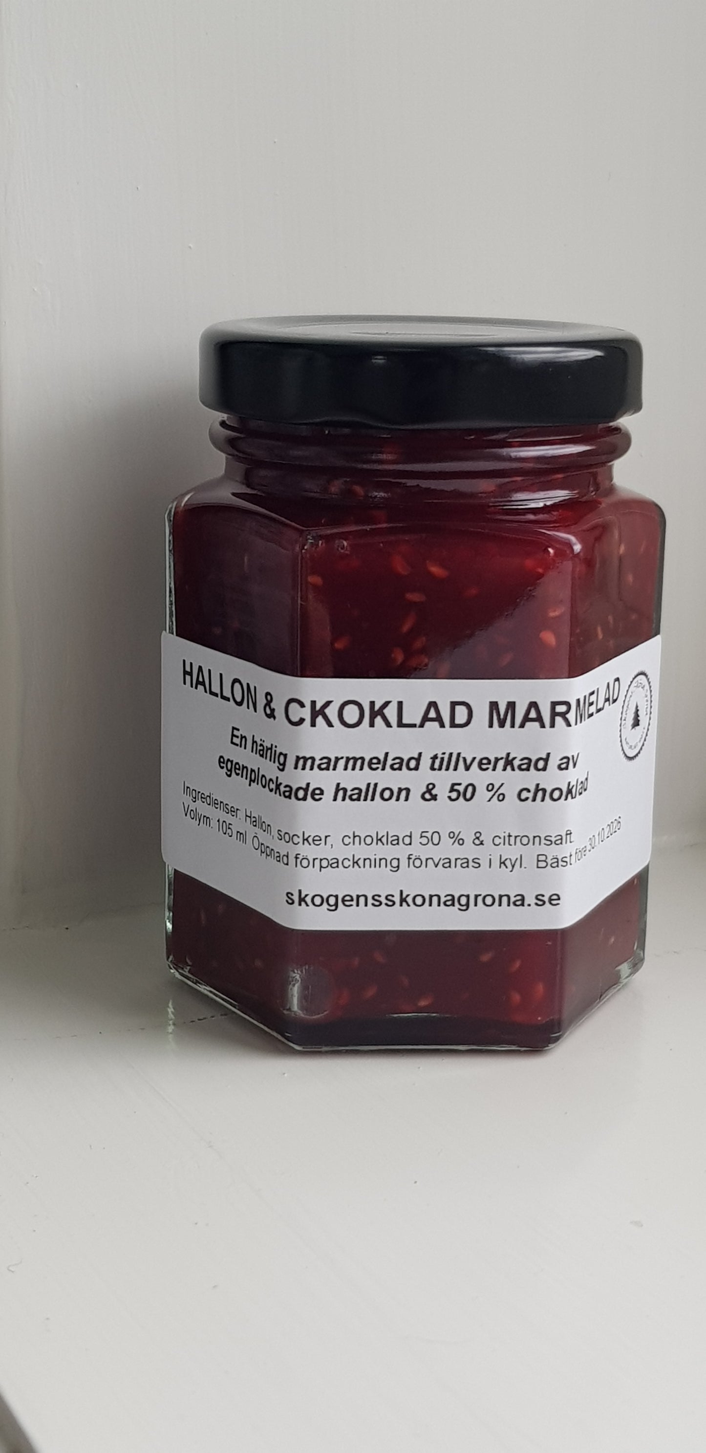 Hallon Choklad Marmelad 105 ml