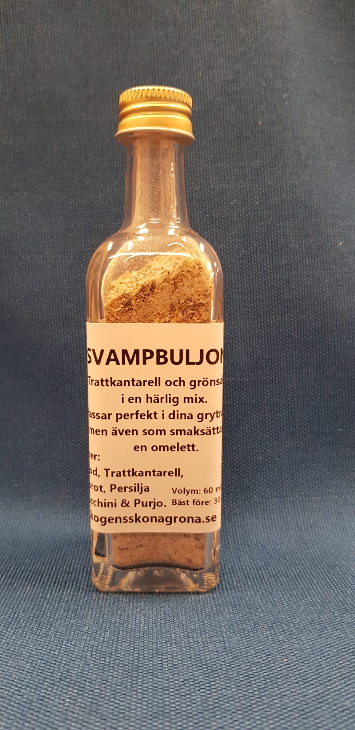 Svamp och Grönsaksbuljong 60 ml