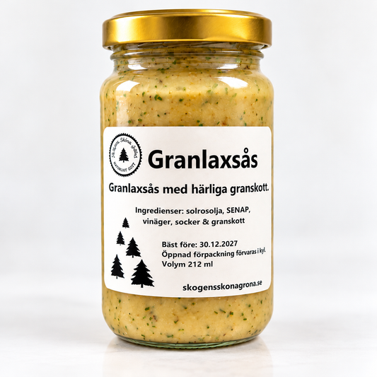 Granlaxsåsen med granskott 212 ml